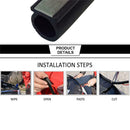 4M D-type 14*12 Car Door Windproof Waterproof Electromechanical Seal Strip