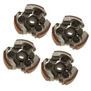 4x Engine Clutch For 2 Stroke 47cc 49cc Pocket Bike ATV Dirt Bike Quad