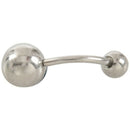 8x Rhinestone Titanium body jewelry navel piercing