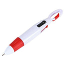 Shuttle Pens Retractable - Pack Of 12, Four Neon Color Pens in One,With Car K1N7