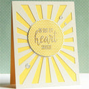 Vivid Sun Framed Cutting Dies Stencil Scrapbook Paper Cards Craft  DIY ME