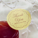 48pcs Thank You Oval Seal Labels, Stickers  for Gift Wrap, Envelopes Bags  Pz â„–#