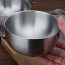 Stainless Steel Double Wall Bowls Soup Serving Bowl Home Restaurant L Size