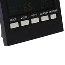 Digital LCD Alarm Clock Indoor /Outdoor Hygrometer Temperature Meter