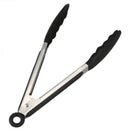 Stainless and Silicone Tongs Kitchen Tongs Kitchen Tools (S) Q4Q1
