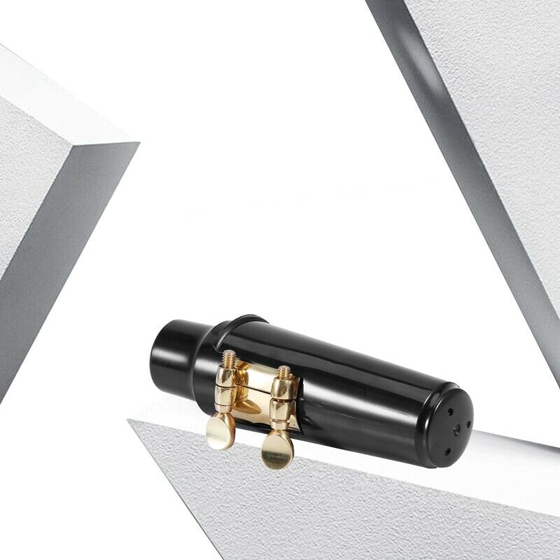 Alto Sax Saxophone Mouthpiece Plastic with Cap Metal Buckle Reed