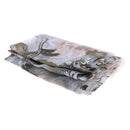 Rod Pocket Peony Beige Voile Curtain - 39x78inch Bedroom Net Sheer Curtains