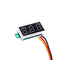 3-Wire mini DC 0-100V voltmeter LED panel 3-digital display voltage  JR