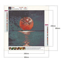 5D DIY Full Drill Diamond Painting Moon Embroidery Mosaic Craft Kit Cross Stitch