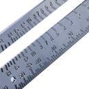 7inch Multi-functional Triangle Angle Protractor Cast Aluminum Measuring Tool