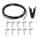 DIY Pedalboard Kit Of No-solder Effects Patch Cables For Guitar Bass