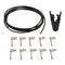 DIY Pedalboard Kit Of No-solder Effects Patch Cables For Guitar Bass