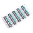 30PCS 2layers Skin Care Manual Stainless Steel Shaving Blade&1pc Shaver  OZ