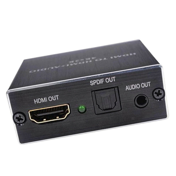 4K HDMI Audio Extractor HDMI To HDMI Optical SPDIF 2CH/5.1CH Audio Converter