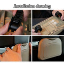 Seat Mounted Storage Beverage Bottle Holder Phone Bracket for Car plastic ZKY