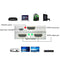 1 in 2 out HDMI Splitter TV Monitor 4K Audio Video Display Adapter Stripper