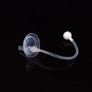 Newborn  Bottle Wide Mouth Feeder Milk Bottle Flexible Rotatable Straw Set3C