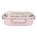 Stainless Steel Portable Lunch Bento Box Kitchen Leak-proof Food Container