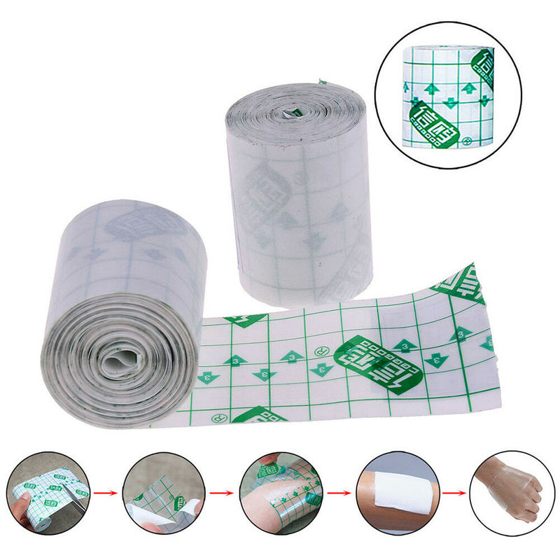 Non-woven bandage waterproof adhesive wound dressing medical fixation bandRDU Ew