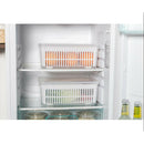 Plastic Refrigerator Fruit Vegetable Container Box and Drain Washing Basket