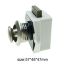 Camper Car Push Lock RV Caravan Boat Drawer Latch Button Lock (5200-WN) A