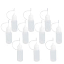 10pcs 10ml Needle Tip Empty Plastic Squeezable Dropper Bottle Liquid Storage