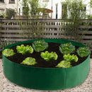 Planting Bag Garden Bed Round Planting Container Grow Bags Breathable Felt