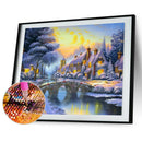 Scenery 5D DIY Full Round Drill Diamond Painting Embroidery Craft (B1024)