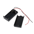 2 x AA 3V battery holder connector storage case box ON/OFF switch with lead wiME