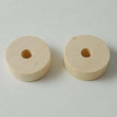 100pcs Abacus Natural Wood Teething Beads DIY Baby Teether Jewelry Making