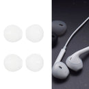 2 Pair Silica Gel Ear Tips Earbuds Cover for   Gray