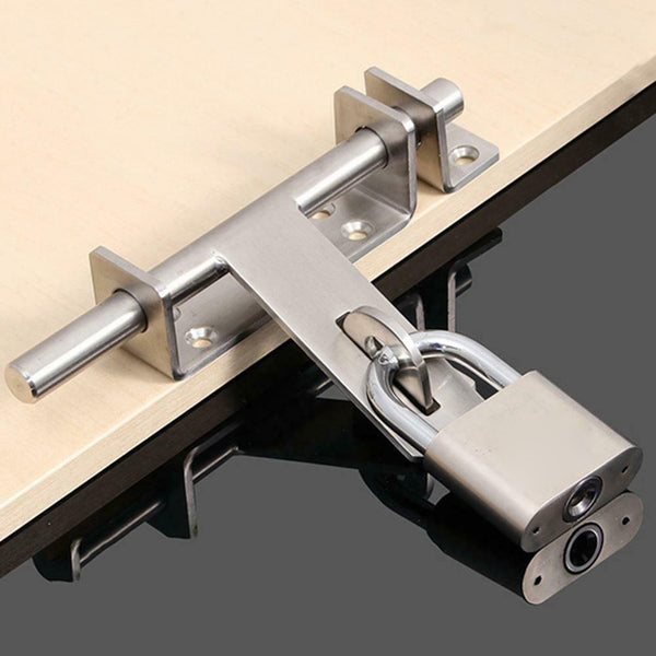 Stainless Steel Door Latch Sliding Lock Barrel Bolt Latch Gate Safety Lock
