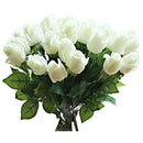 10 pcs New Beautiful Real touch rose bud latex artificial flower for Home w V3X7