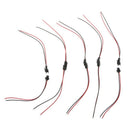 10Pairs JST SM Jack  2Pins Male to Female Wire Connector For LED Strip Light