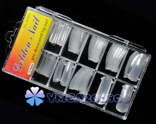 100 DUAL NAIL SYSTEM FORM UV GEL ACRYLIC ART TIP new