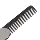 Portable Hair Comb Brush Foldable Massage Hair Comb Folding Hairdressing Too Gw