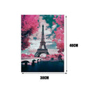Paris Eifel Tower 5D Diamond Painting Embroidery Handmade Gift Drills T6C2