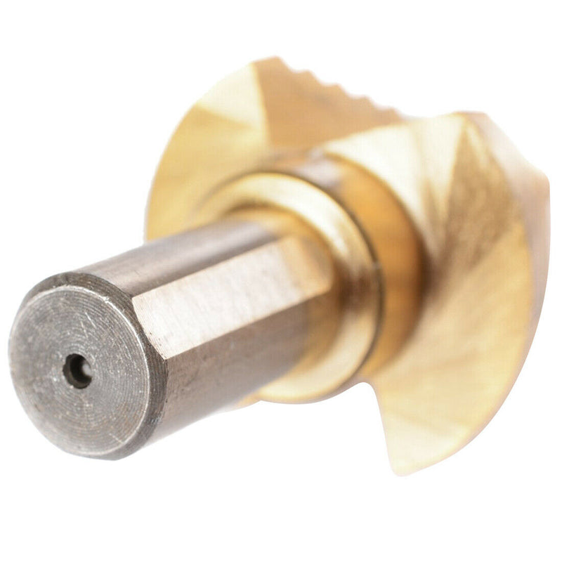 1/4 - 1-3/8 inch Titanium Steel Metal UNI Variable Stepped Down Drill Bit U G5P9