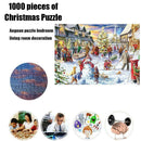Christmas Snowy Home Large Jigsaw Puzzle Game Toys-1000 Piece Jigsaw Puzzles NEW