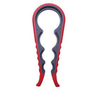 1PCS New multi-functional four-in-one bottle opener kitchen can opener red