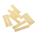 10pcs Brass Guitar Fingerboard Fret Press Caul Inserts for Electric Guitars