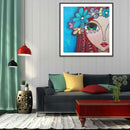 5D DIY Special Shaped Diamond Painting Girl Cross Stitch Mosaic Kits Decor