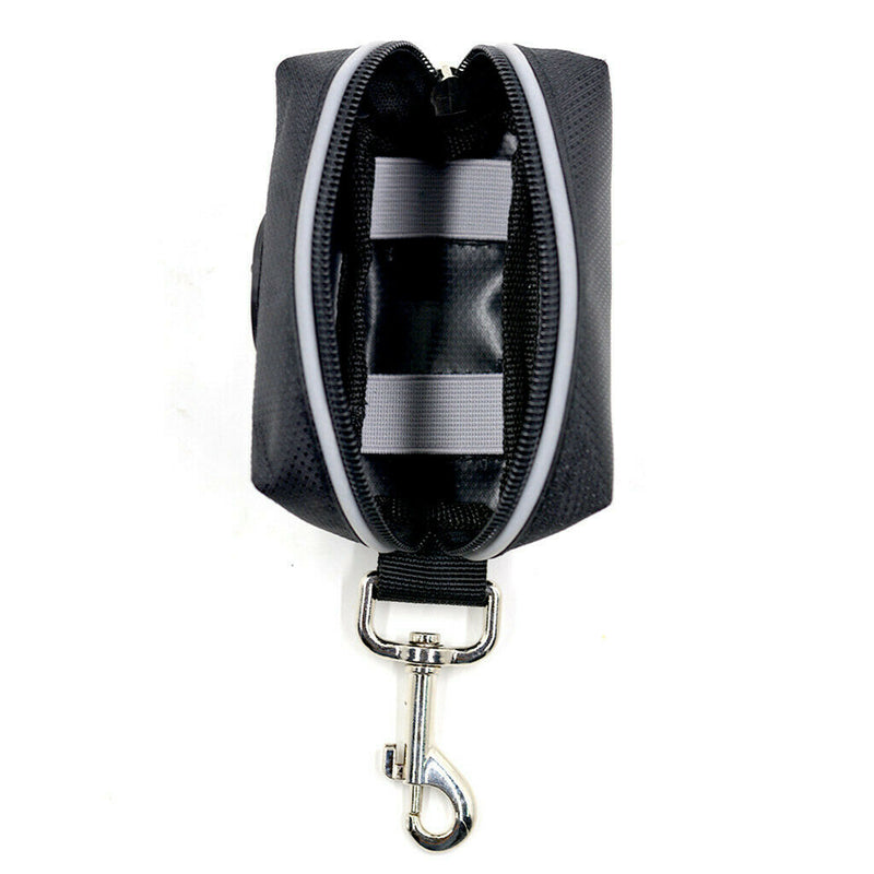 Dog Poop Bag Holder with Dispenser and Leash Clip, Fits Any Dog Leash, Easy