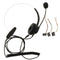 2 Pack Hands-Free Call Center Noise Cancelling Corded Monaural Headset Headphone