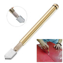 Hot Diamond Tipped Metal Handle Steel Blade Oil Feed Glass Cutter Cutting Tools