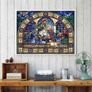 5D DIY Special-shaped Diamond Painting Cross Stitch Kit (R8107 Religion)