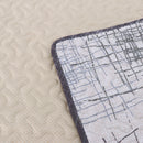 Europe Nonslip Sofa Mat Seat Cushion Pad Furniture Cover 90x90cm Light Gray