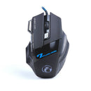 3200DPI LED Optical 7D USB Wired Gaming Game Mouse for PC Laptop Black