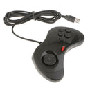 6Button USB Game Pad Controller Joypad Joystick for SEGA Genesis MD2 SR BLK