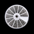 600pcs Assorted Fasteners Screws For Watch Eyeglasses Watchmaker Repair Tool ES